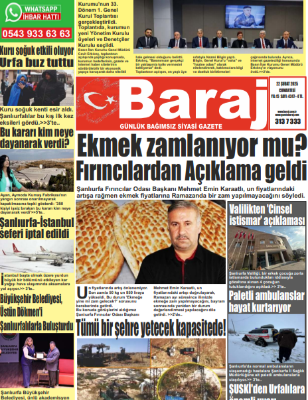 22.02.2025 Baraj Gazetesi