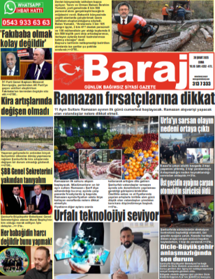 28.02.2025 Baraj Gazetesi