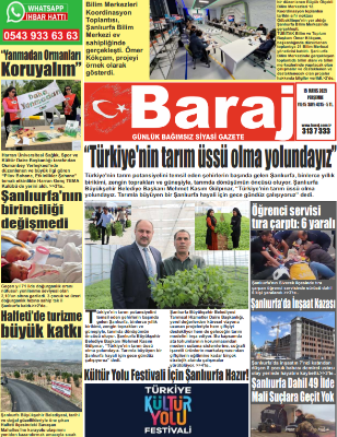 15.05.2025 Baraj Gazetesi