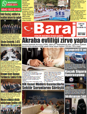 16.05.2025 Baraj Gazetesi