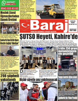 22.05.2025 Baraj Gazetesi