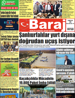 23.05.2025 Baraj Gazetesi