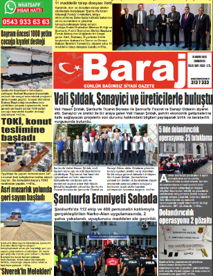 24.05.2025 Baraj Gazetesi