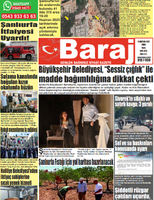 13.06.2025 Baraj Gazetesi