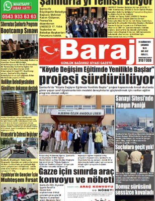 25.06.2025 Baraj Gazetesi