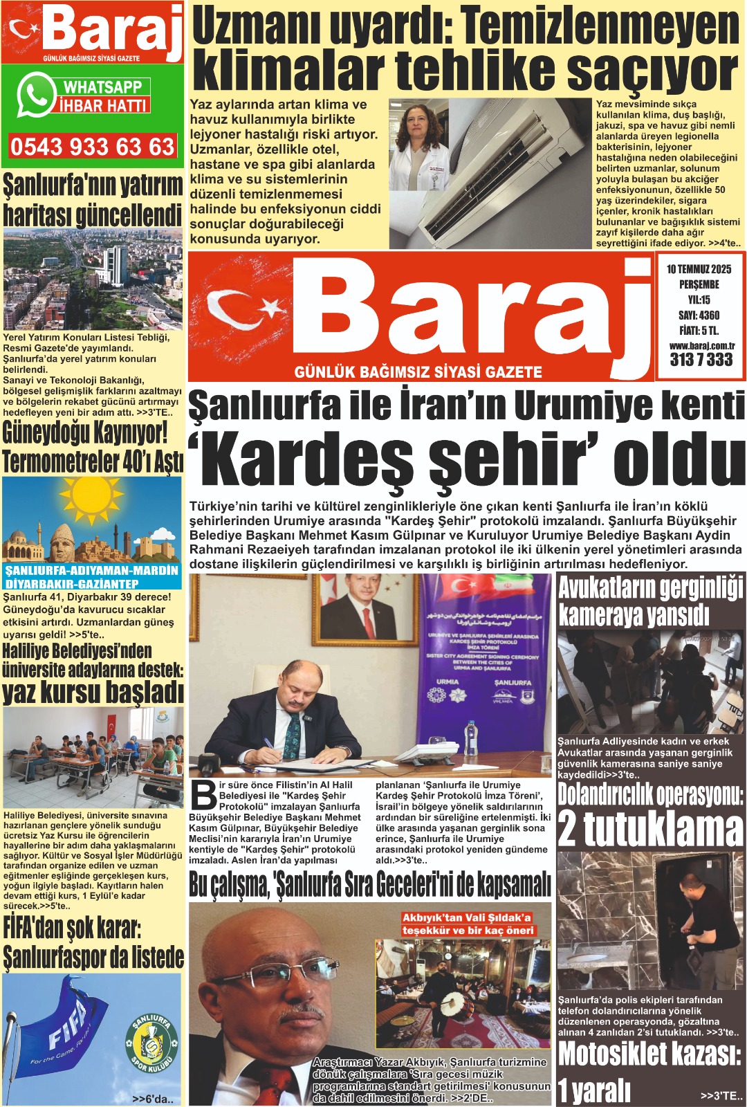 10.07.2025 Baraj Gazetesi