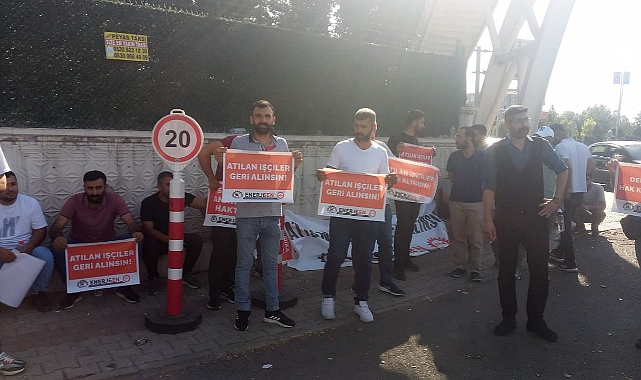 DEDAŞ işçilerinin eylemi sürüyor