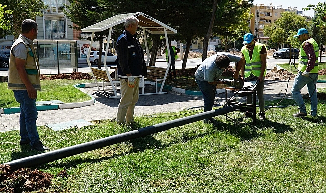 Haliliye parklarında güvenlik ön planda