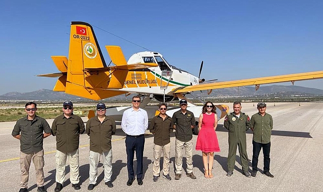 İlk yerli yangın söndürme helikopteri ’Nefes’ Rodos’ta