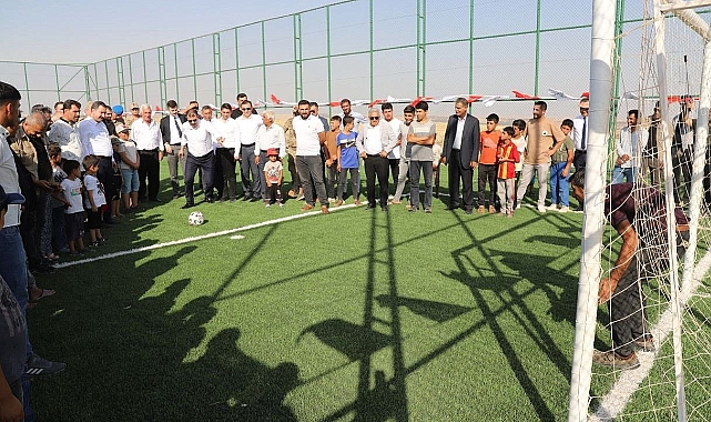Karaköprü'de penaltılı açılış