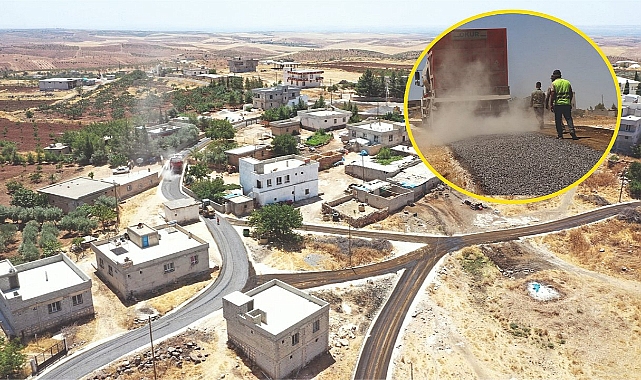 Karaköprü'de yol seferberliği