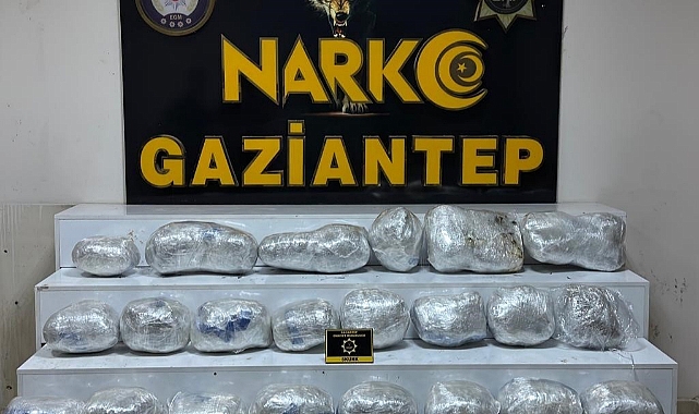 26 kilo skunk ele geçirildi