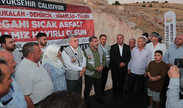Beyazgül ile Büyükşehir’in asfalt atağı devam ediyor
