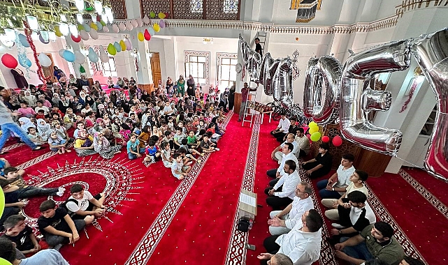 ‘Bu Yaz Camideyim’ projesinde derece yapan öğrenciler ödüllendirildi