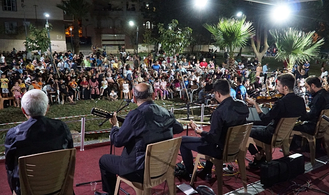 Haliliye’de yaz konserlerine yoğun ilgi
