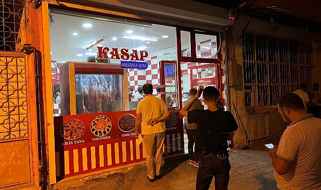 Kilis’te bir kişinin yaralandığı silahlı kavga kamerada