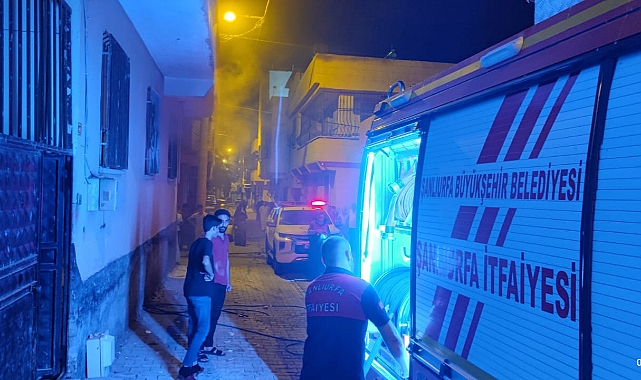 Madde bağımlısı genç evi ateşe verdi