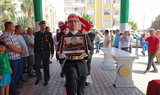 Motosiklet kazasında ölen uzman çavuş son yolculuğuna uğurlandı