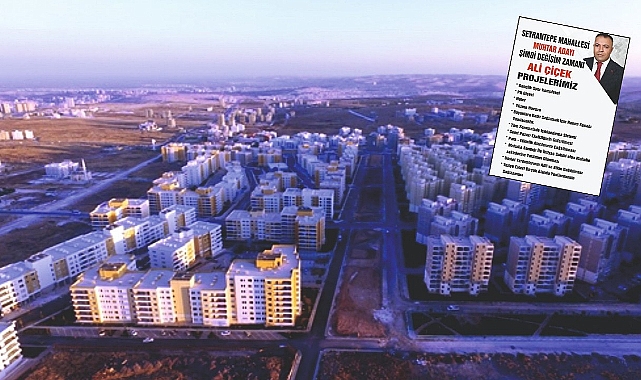 Muhtar adaylarının seçim yarışı erken başladı...