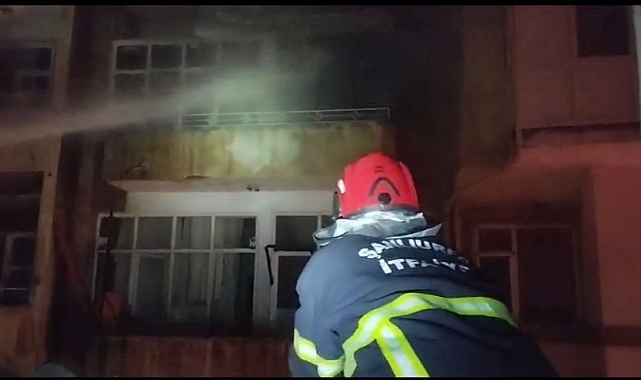 Söndürülmeyen sigara izmariti yangına sebep oldu