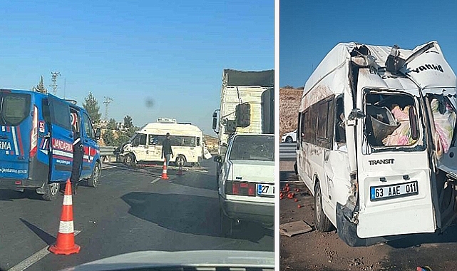 Tarım işçilerini taşıyan minibüs devrildi