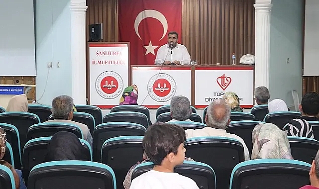 Urfa'da umrecilere yönelik seminer düzenlendi