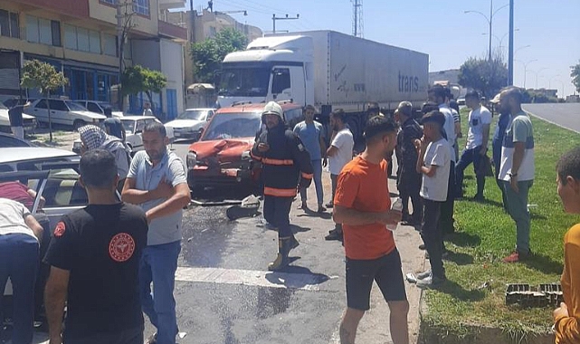 Urfa’da zincirleme kaza: 2 yaralı