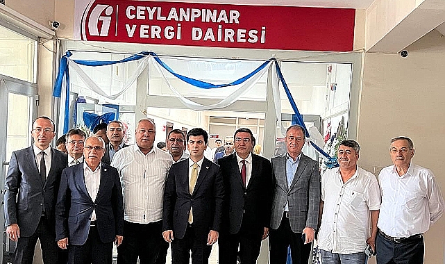Urfa'nın o ilçeside Vergi Dairesine kavuştu
