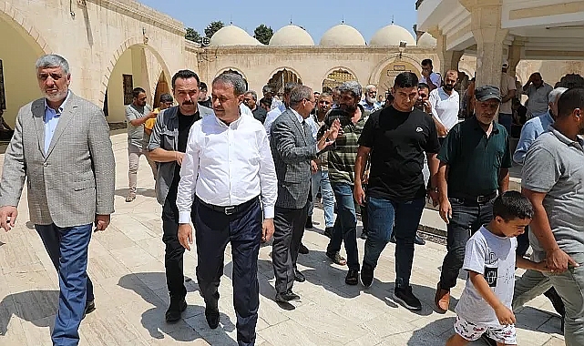Vali Şıldak'ın ilk durağı Balıklıgöl oldu