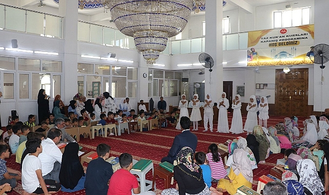 Yaz Kur'an kurslarından 90 bin öğrenci yararlandı