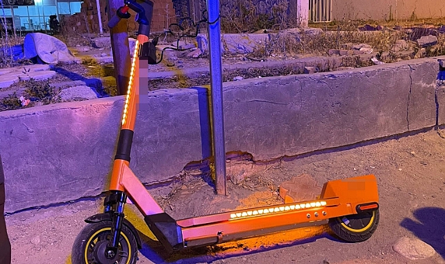 15 scooter toplatıldı