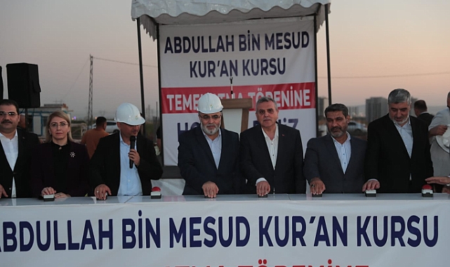 Abdullah Bin Mesud Kuran Kursu’nun temeli atıldı