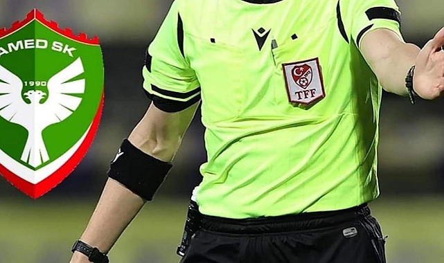 AMEDSPOR maçını Urfalı hakem yönetecek! 