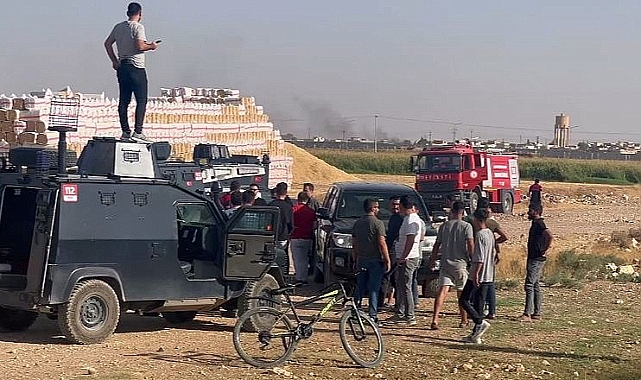 Ceylanpınar'a havan mermisi düştü
