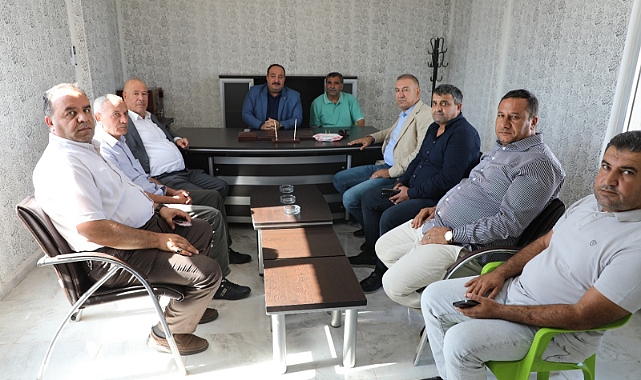 Ekinci’den oto galericiler esnafına ziyaret
