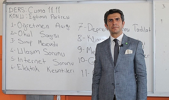 HÜDA PAR, Urfa'nın eğitimdeki sıkıntılarına dikkat çekti