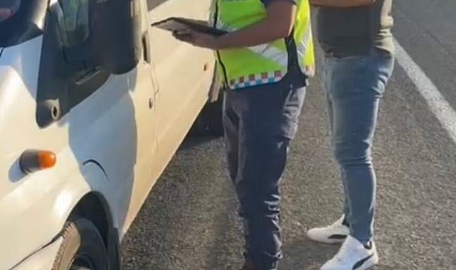 Jandarmadan toplu taşıma araçlarında denetim