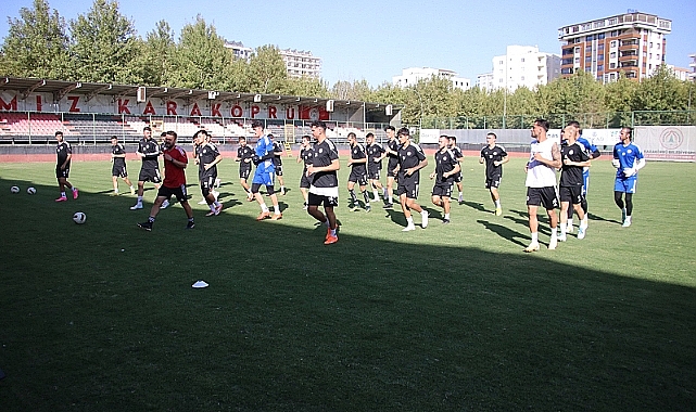 Karaköprü Belediyespor, Bornova FK maçına hazır