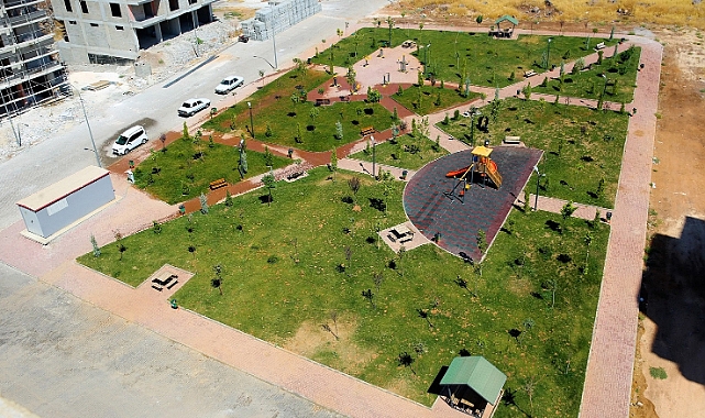 Karaköprü'ye iki yeni park daha