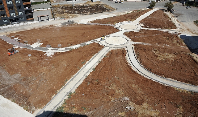 Karaköprü yeni yeşil alanlarla güzelleşiyor