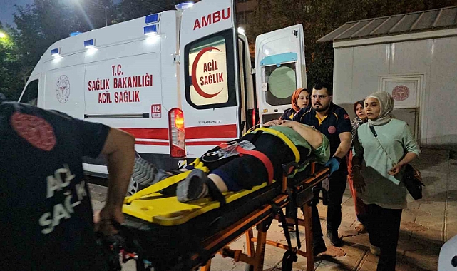 Kontrolden çıkan araç takla attı: 6 yaralı