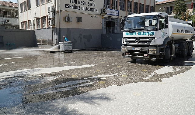 Okullara temizlik desteği