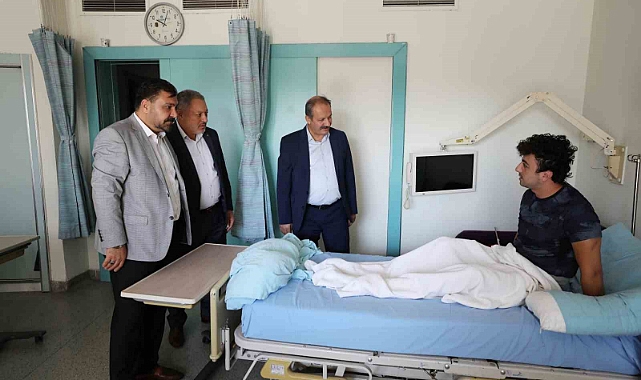 Sağlık-Sen Genel Başkanı Doğan gazilerle bir araya geldi