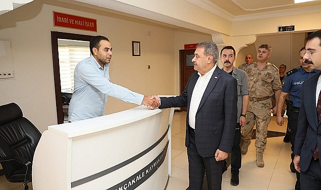 Şıldak bugünkü mesaisine Akçakale'de başladı