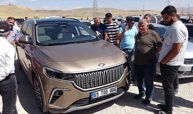 Togg’u açık oto pazarında görenler gözlerine inanamadı