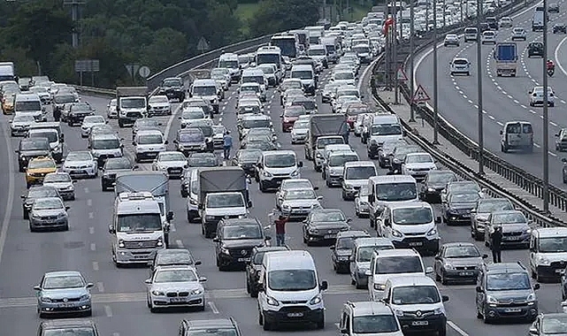 Trafiğe kaydı yapılan taşıt sayısı yıllık yüzde 110,6 arttı