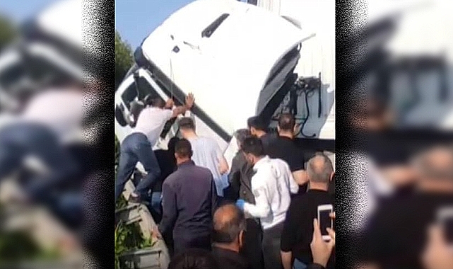 Urfa'da TIR kazası