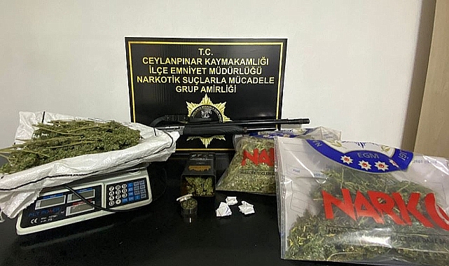 Urfa'da uyuşturucu operasyonu: Gözaltılar var