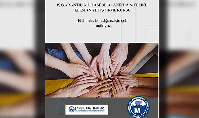 Urfa Mali Müşavirler Odası'ndan önemli çalışma
