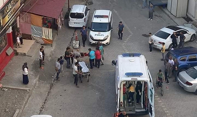 Üzerine güneş enerjisi devrilen şahıs hastaneye kaldırıldı